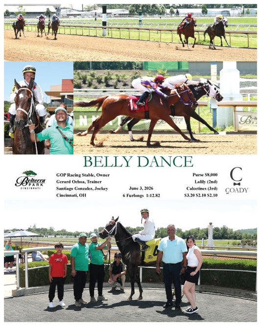 BELLY DANCE - 060326 - Race 01 - BTP