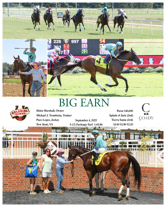 BIG EARN - 09-04-25 - R01 - CNL - Coady Media - Kurtis Coady Photography