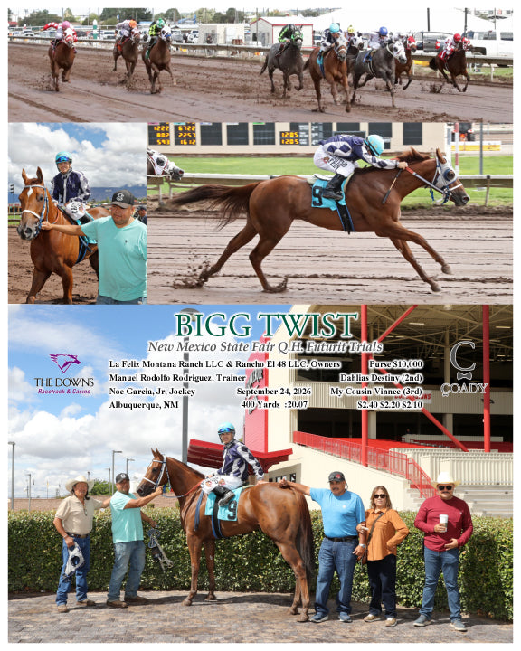 BIGG TWIST - New Mexico State Fair Q.H. Futurit Trials - 09-24-26 - R01 - ALB