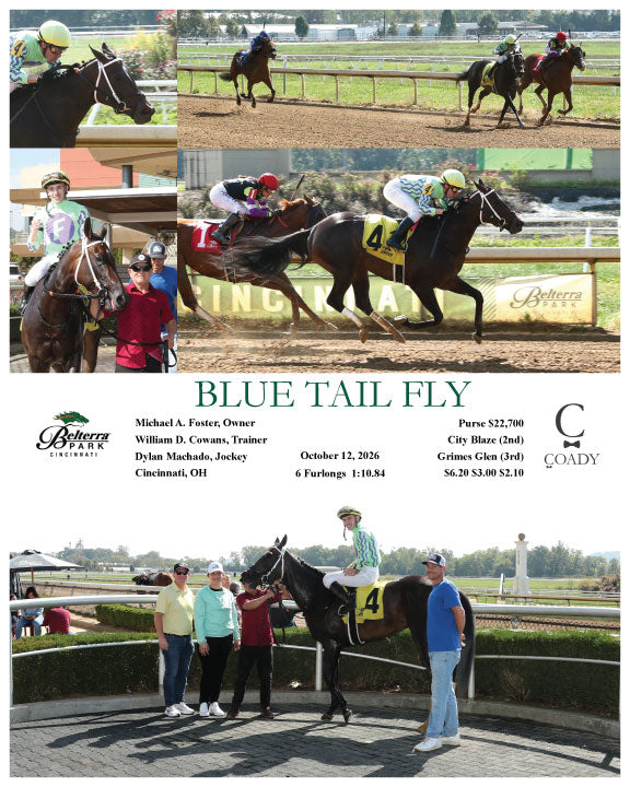 BLUE TAIL FLY - 101226 - Race 01 - BTP