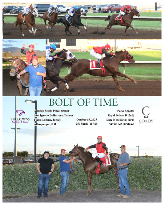 BOLT OF TIME  - 10-15-25 - R01 - ALB