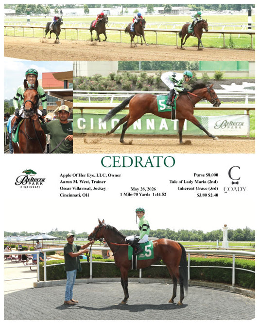 CEDRATO - 052826 - Race 01 - BTP