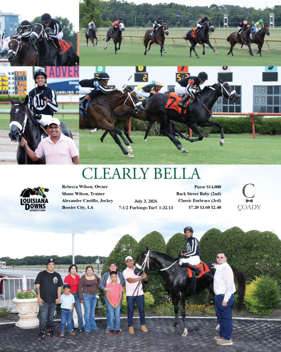 CLEARLY BELLA  - 07-03-26 - R01 - LAD