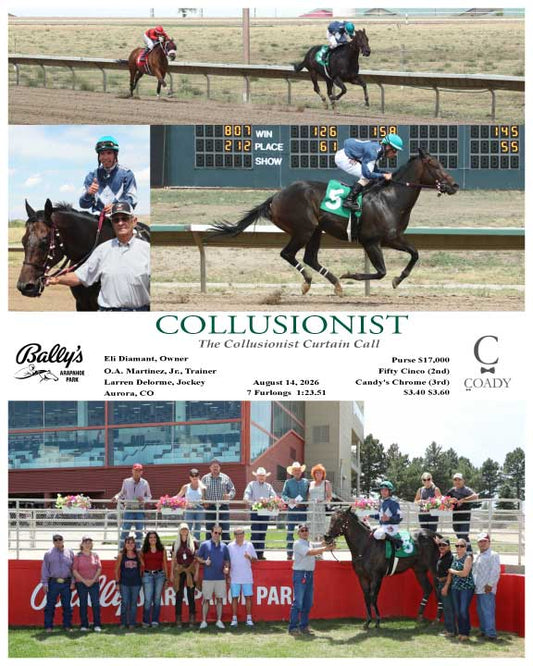 COLLUSIONIST - The Collusionist Curtain Call - 08-14-26 - R01 - ARP
