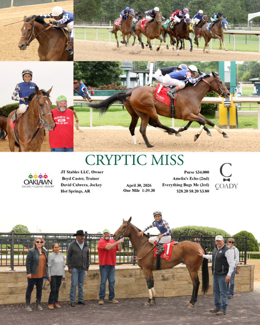CRYPTIC MISS - 043026 - Race 01 - OP - Coady Media - Kurtis Coady Photography