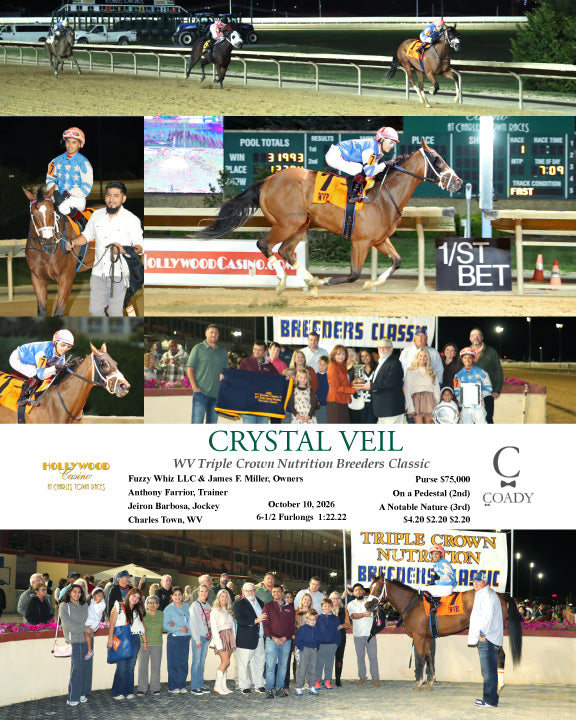 CRYSTAL VEIL - WV Triple Crown Nutrition Breeders Classic - 10-10-26 - R01 - CT