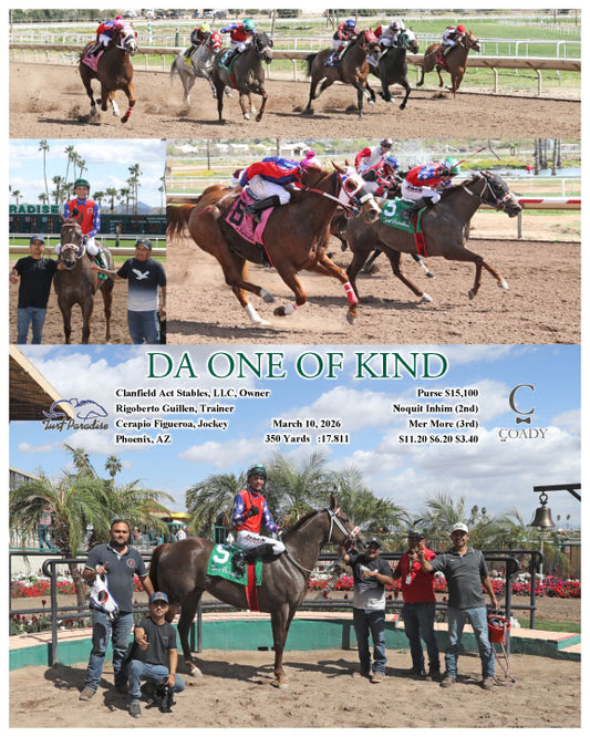 DA ONE OF KIND - 03-10-26 - R01 - TUP - Coady Media - Kurtis Coady Photography