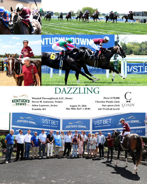 DAZZLING - 082926 - Race 01 - KD