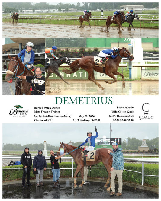 DEMETRIUS - 052226 - Race 01 - BTP - Coady Media - Kurtis Coady Photography