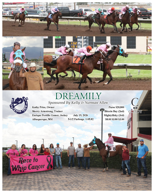 DREAMILY - Sponsored By Kelly & Norman Allen - 07-19-26 - R01 - RUI