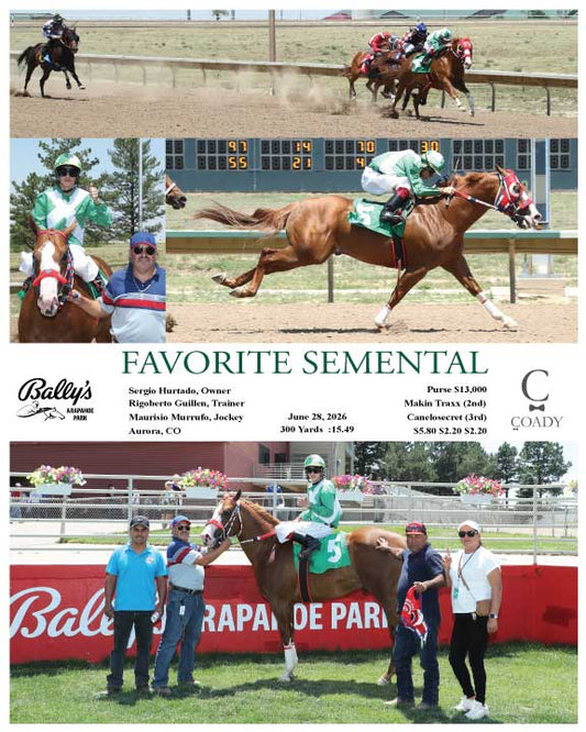 FAVORITE SEMENTAL - 06-28-26 - R01 - ARP
