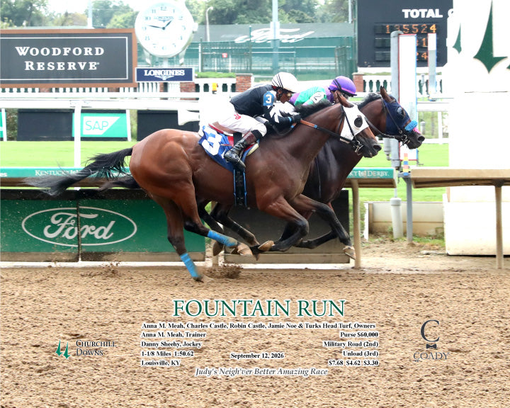 FOUNTAIN RUN - 091226 - Race 01 - CD - Action
