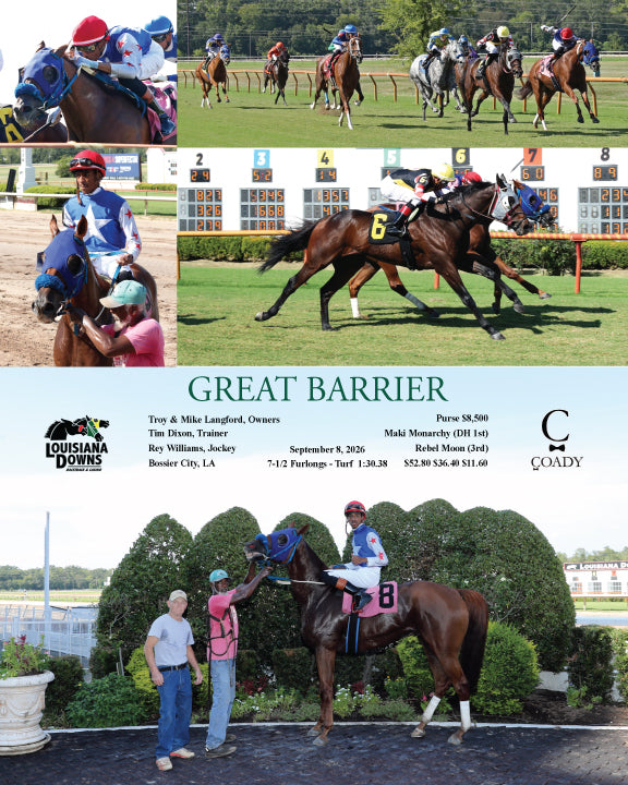 GREAT BARRIER - 09-08-26 - R01 - LAD