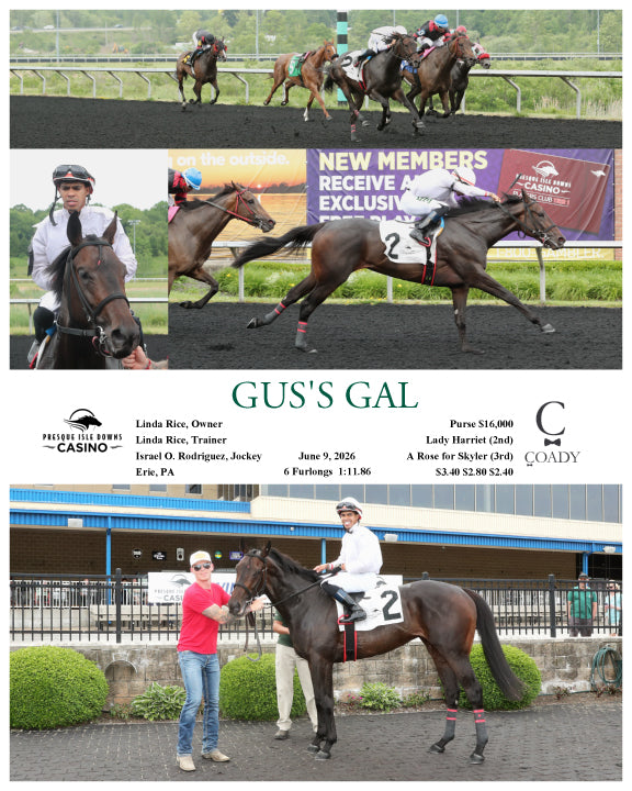 GUS'S GAL - 06-09-26 - R01 - PID