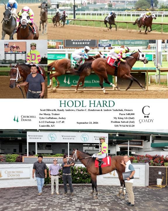 HODL HARD - 092326 - Race 01 - CD