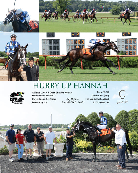 HURRY UP HANNAH - 07-22-26 - R01 - LAD