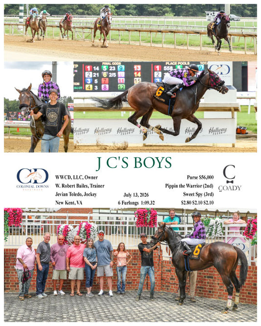J C'S BOYS - 07-13-26 - R01 - CNL