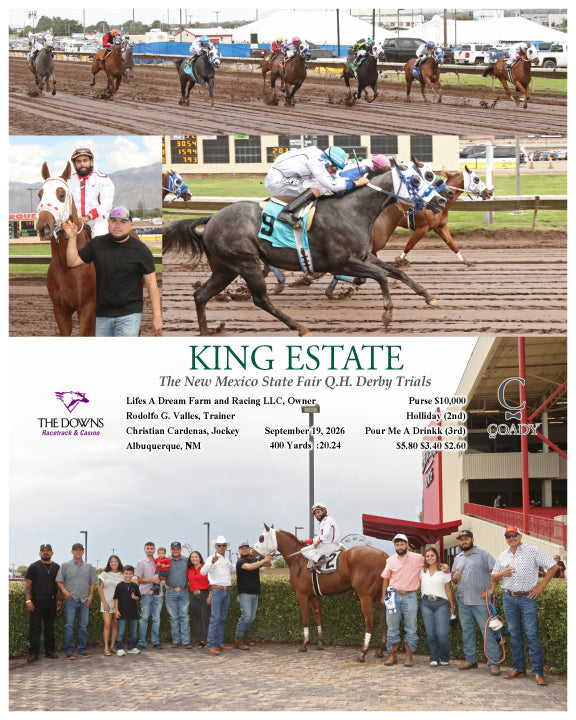 KING ESTATE - The New Mexico State Fair Q.H. Derby Trials - 09-19-26 - R01 - ALB