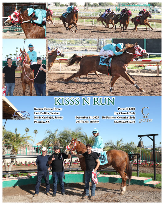 KISSS N RUN - 12-11-25 - R01 - TUP