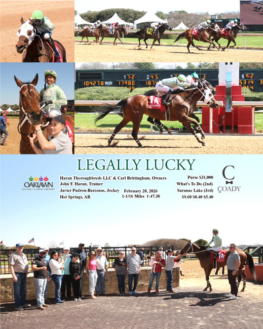 LEGALLY LUCKY - 022826 - Race 01 - OP - Coady Media - Kurtis Coady Photography