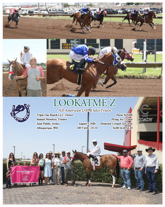 LOOKATME Z - All American Q.H. Oaks Trials - 08-09-26 - R01 - RUI