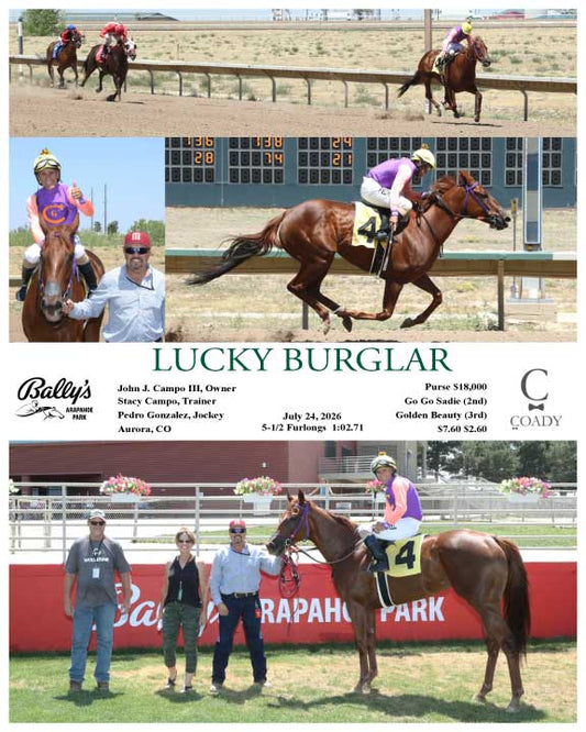 LUCKY BURGLAR - 07-24-26 - R01 - ARP
