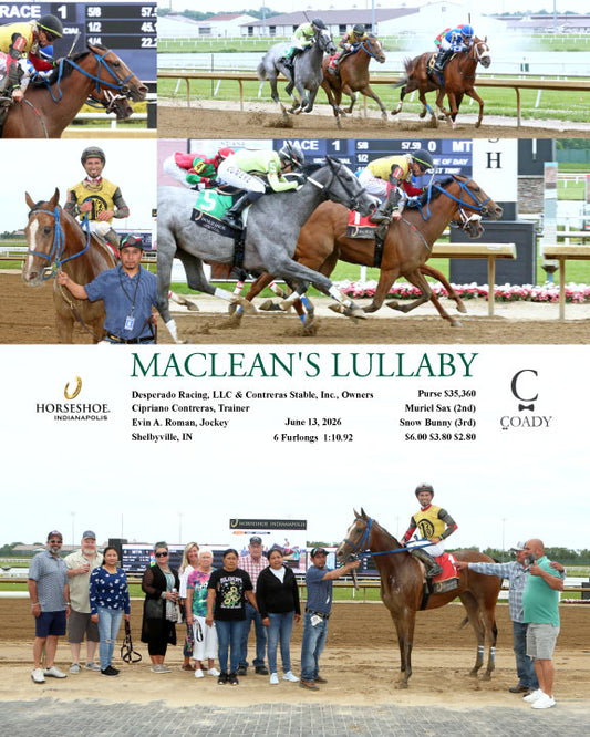 MACLEAN'S LULLABY - 06-13-26 - R01 - IND