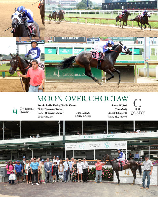 MOON OVER CHOCTAW - 060726 - Race 01 - CD