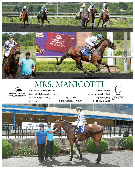 MRS. MANICOTTI - 07-07-26 - R01 - PID