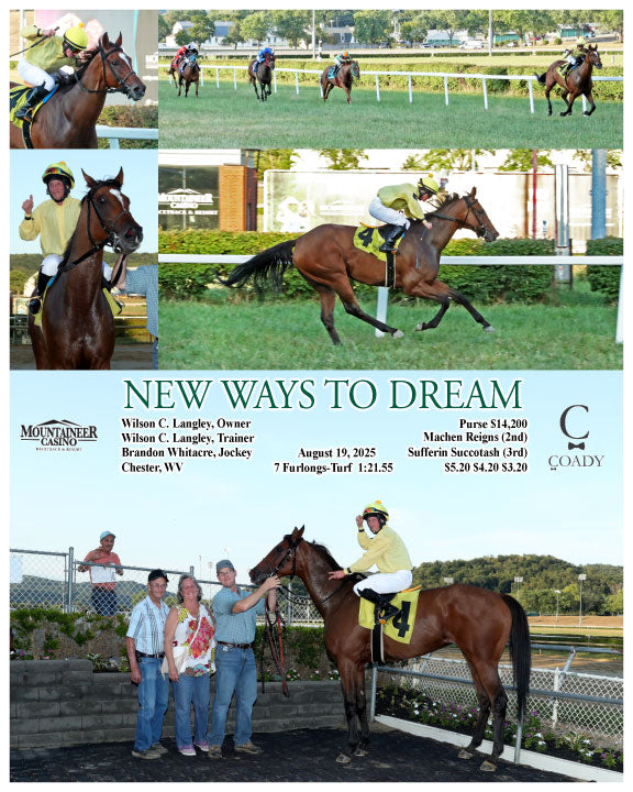 NEW WAYS TO DREAM - 08-19-25 - R01 - MNR - Coady Media - Kurtis Coady Photography