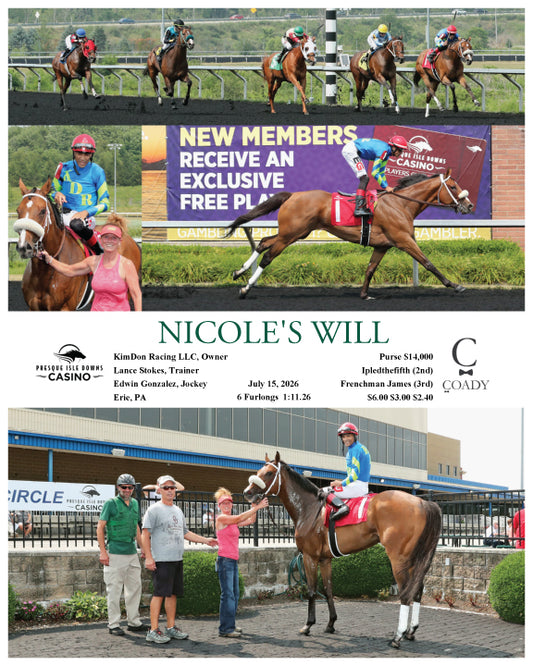 NICOLE'S WILL - 07-15-26 - R01 - PID