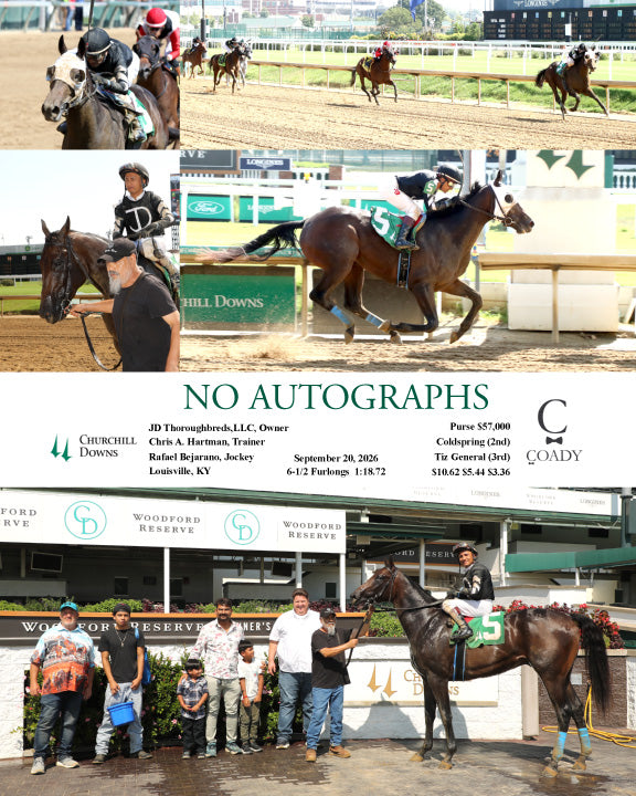 NO AUTOGRAPHS - 092026 - Race 01 - CD