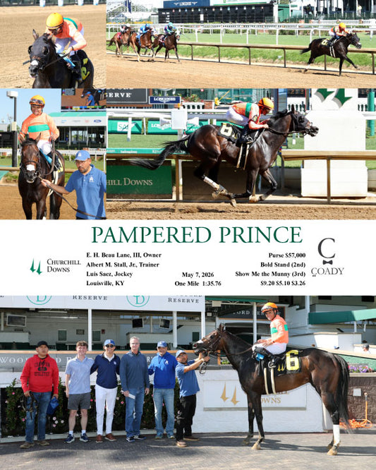 PAMPERED PRINCE - 050726 - Race 01 - CD - Coady Media - Kurtis Coady Photography