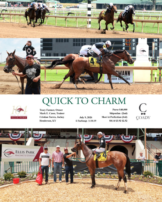 QUICK TO CHARM - 070926 - Race 01 - ELP