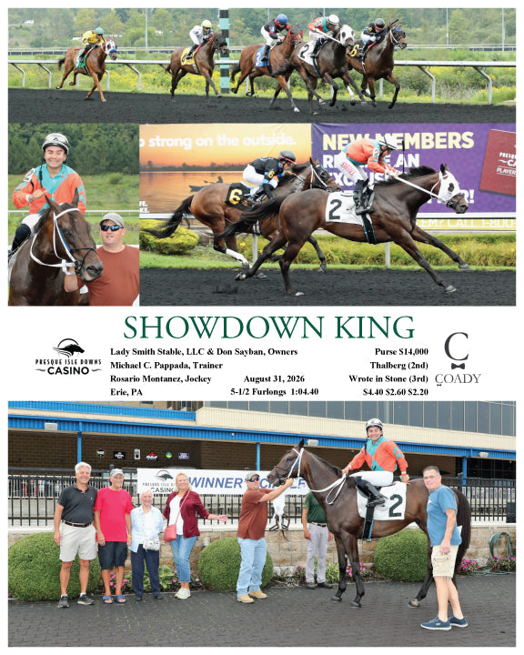 SHOWDOWN KING - 08-31-26 - R01 - PID
