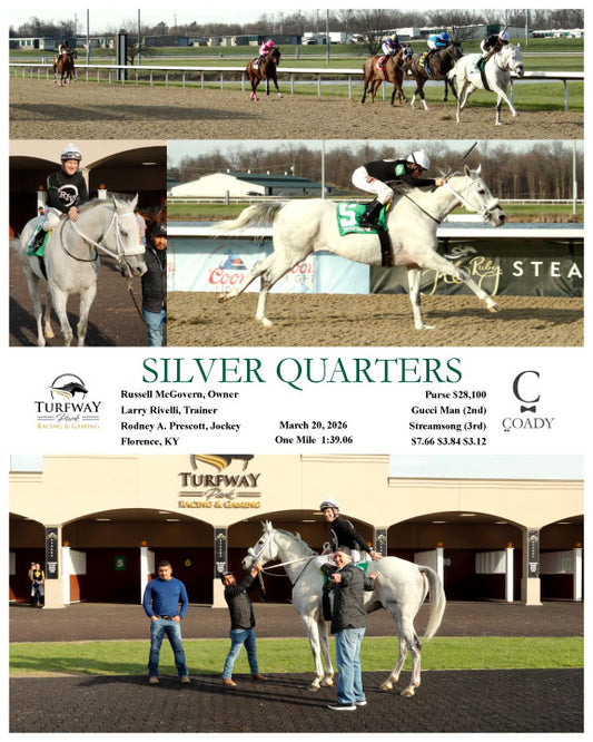 SILVER QUARTERS - 032026 - Race 01 - TP - Coady Media - Kurtis Coady Photography