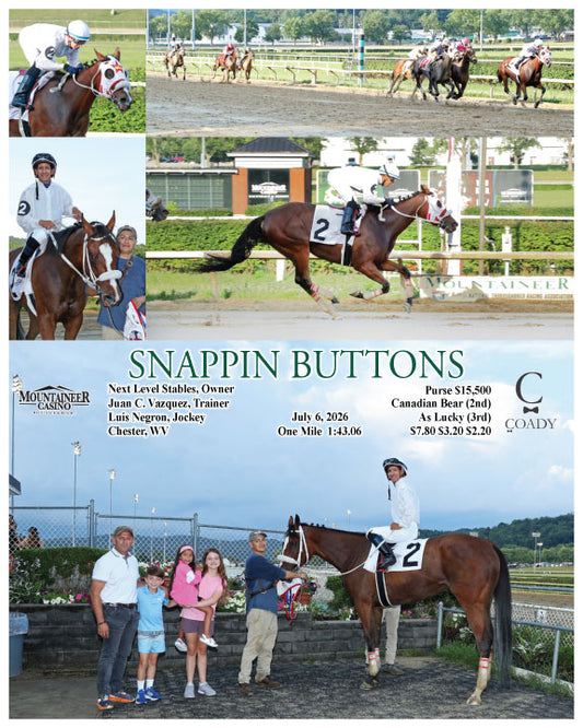 SNAPPIN BUTTONS - 07-06-26 - R01 - MNR