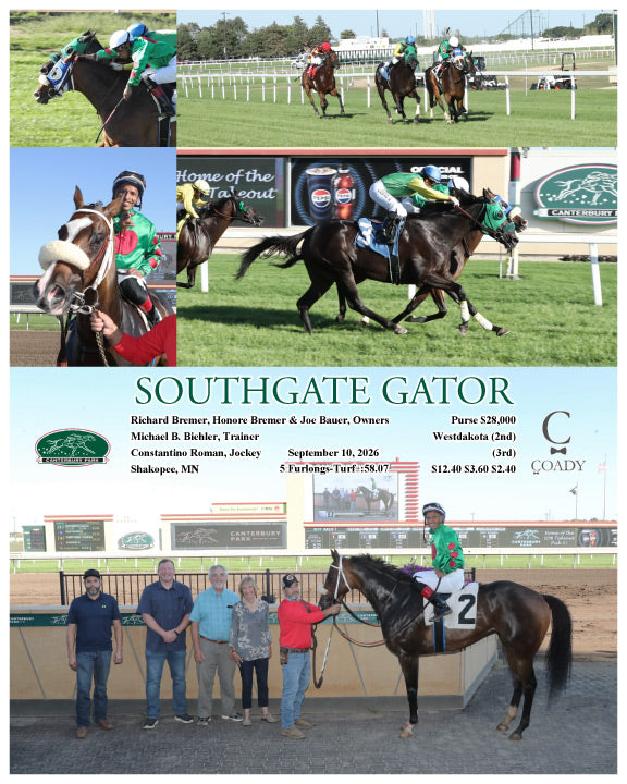 SOUTHGATE GATOR - 09-10-26 - R01 - CBY
