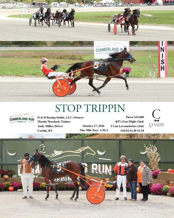 STOP TRIPPIN - 101726 - Race 01 - CLR