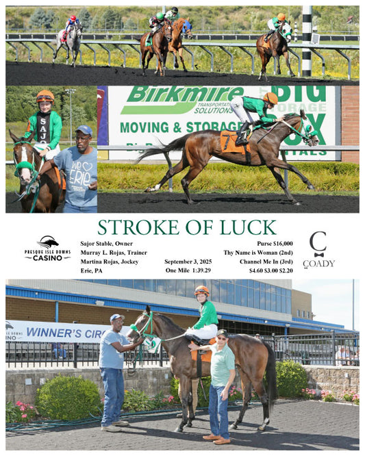 STROKE OF LUCK - 09-03-25 - R01 - PID - Coady Media - Kurtis Coady Photography