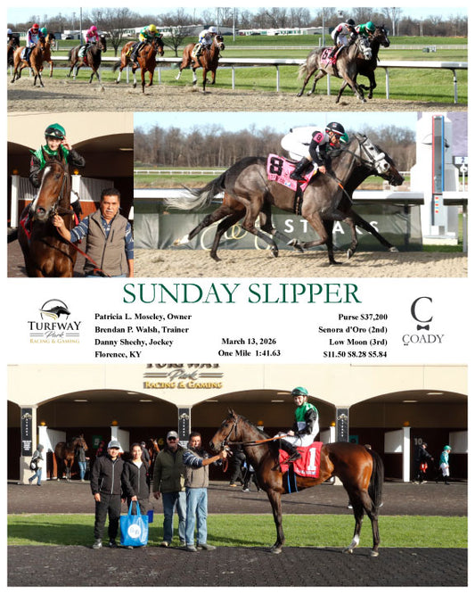 SUNDAY SLIPPER - 03-13-26 - R01 - TP - Coady Media - Kurtis Coady Photography
