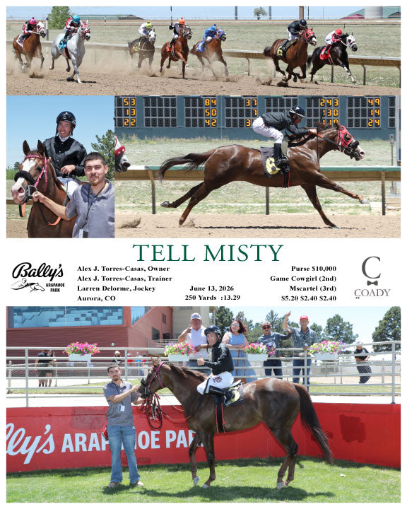 TELL MISTY - 06-13-26 - R01 - ARP