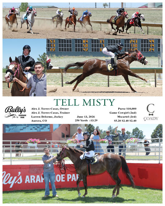 TELL MISTY - 06-13-26 - R01 - ARP