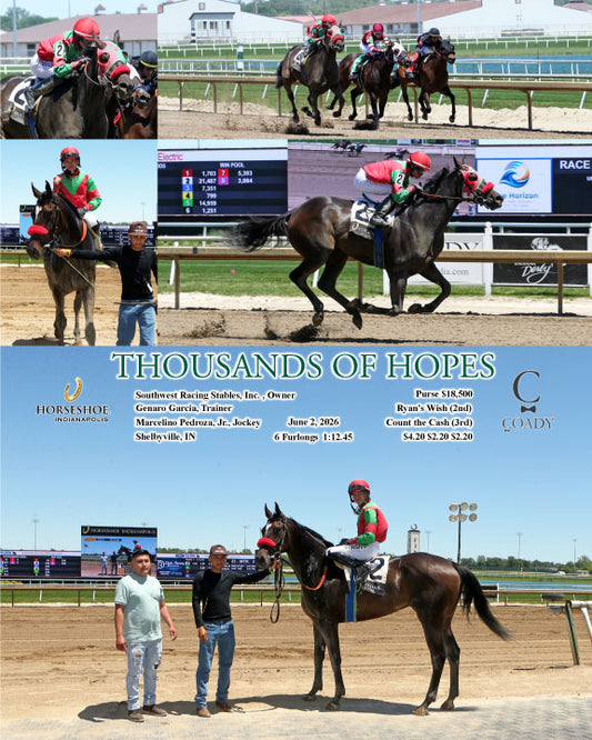 THOUSANDS OF HOPES - 060226 - Race 01 - IND