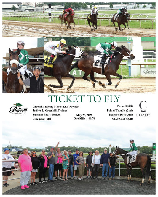 TICKET TO FLY  - 052326 - Race 01 - BTP - Coady Media - Kurtis Coady Photography