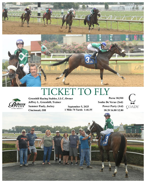 TICKET TO FLY - 090525 - Race 01 - BTP - Coady Media - Kurtis Coady Photography