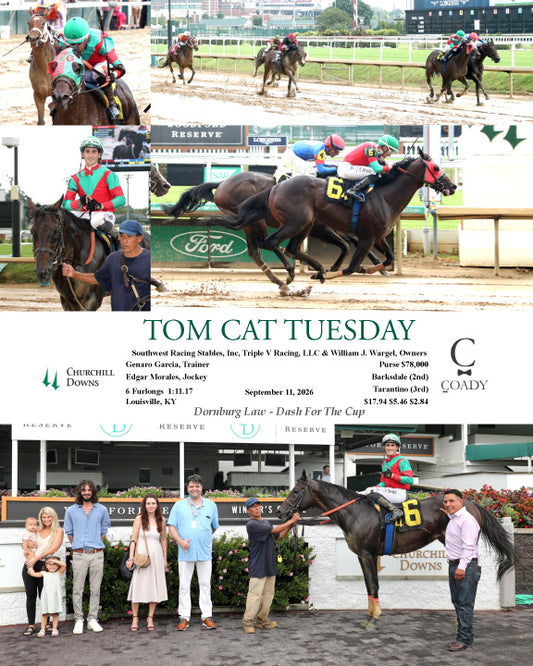 TOM CAT TUESDAY - 091126 - Race 01 - CD