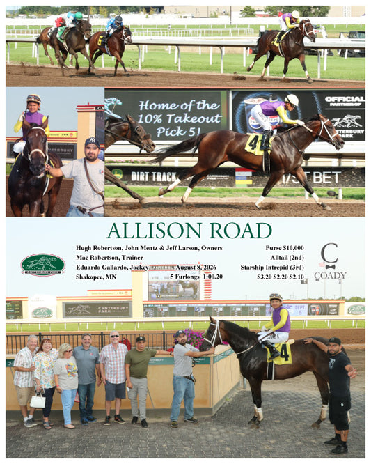 ALLISON ROAD - 08-08-26 - R02 - CBY
