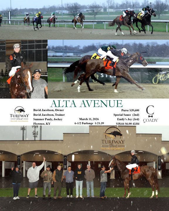 ALTA AVENUE - 031126 - Race 02 - TP - Coady Media - Kurtis Coady Photography