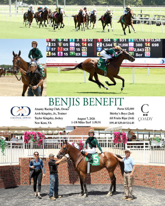 BENJIS BENEFIT - 08-07-26 - R02 - CNL